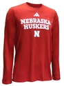 Adidas Nebraska Huskers Fullback LS Tee Nebraska Cornhuskers, Nebraska  Mens T-Shirts, Huskers  Mens T-Shirts, Nebraska  Mens, Huskers  Mens, Nebraska  Long Sleeve, Huskers  Long Sleeve, Nebraska Adidas, Huskers Adidas, Nebraska Adidas Red Nebraska Huskers Dassler LS Pregame Tee, Huskers Adidas Red Nebraska Huskers Dassler LS Pregame Tee