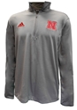 Adidas 2024 Nebraska Coaches Knit Quarter Zip Jacket Nebraska Cornhuskers, Nebraska  Mens, Huskers  Mens, Nebraska  Mens Outerwear, Huskers  Mens Outerwear, Nebraska Adidas, Huskers Adidas, Nebraska Adidas Grey Nebraska Coaches LS Knit 1/4 Zip Jacket, Huskers Adidas Grey Nebraska Coaches LS Knit 1/4 Zip Jacket