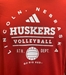 Adidas 2024 Nebraska Volleyball Locker All Around LS Pregame Tee - AT-H4483