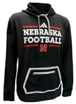 Adidas 2024 Team Issue Nebraska Football Locker Practice Pullover Hoodie - Black Nebraska Cornhuskers, Nebraska  Mens Sweatshirts, Huskers  Mens Sweatshirts, Nebraska  Mens, Huskers  Mens, Nebraska  Hoodies, Huskers  Hoodies, Nebraska Black Out!, Huskers Black Out!, Nebraska Adidas, Huskers Adidas, Nebraska Adidas 2024 Team Issue Black Nebraska Football Locker Practice Pullover Hoodie, Huskers Adidas 2024 Team Issue Black Nebraska Football Locker Practice Pullover Hoodie