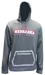 Adidas Heather Nebraska Locker Practice Football Hoodie - AS-G5442