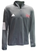 Adidas Huskers Script Half Zip Golf Jacket - Gray - AW-G2230