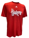 Adidas Huskers Script Pregame Tee Nebraska Cornhuskers, Nebraska  Mens T-Shirts, Huskers  Mens T-Shirts, Nebraska  Mens, Huskers  Mens, Nebraska  Short Sleeve, Huskers  Short Sleeve, Nebraska Adidas, Huskers Adidas, Nebraska Adidas Red Husker Script SS Pregame Tee, Huskers Adidas Red Husker Script SS Pregame Tee