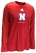 Adidas Locker Lines Football LS Tee - Red - AT-F7086