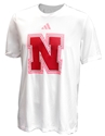 Adidas Nebraska BHA Iron N SS Pregame Tee Nebraska Cornhuskers, Nebraska  Mens T-Shirts, Huskers  Mens T-Shirts, Nebraska  Short Sleeve, Huskers  Short Sleeve, Nebraska  Mens, Huskers  Mens, Nebraska Adidas, Huskers Adidas, Nebraska Adidas White Nebraska BHA Iron N SS Pregame Tee, Huskers Adidas White Nebraska BHA Iron N SS Pregame Tee