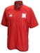 Adidas Nebraska Coaches Sideline Quarter Zip Knit Jacket - AW-G2051