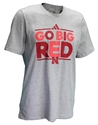 Adidas Nebraska Go Big Double Red Tee Nebraska Cornhuskers, Nebraska  Mens T-Shirts, Huskers  Mens T-Shirts, Nebraska  Mens, Huskers  Mens, Nebraska  Short Sleeve, Huskers  Short Sleeve, Nebraska Adidas Grey Nebraska Go Big Red SS Tee, Huskers Adidas Grey Nebraska Go Big Red SS Tee