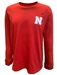 Adidas Nebraska Huskers Back On Deck LS Fresh Tee - AT-H4475