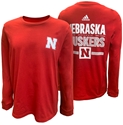 Adidas Nebraska Huskers Back On Deck LS Fresh Tee Nebraska Cornhuskers, Nebraska  Mens, Huskers  Mens, Nebraska  Long Sleeve, Huskers  Long Sleeve, Nebraska  Mens T-Shirts, Huskers  Mens T-Shirts, Nebraska Adidas, Huskers Adidas, Nebraska Adidas Red Nebraska Huskers Back On Deck LS Fresh Tee, Huskers Adidas Red Nebraska Huskers Back On Deck LS Fresh Tee