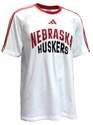 Adidas Nebraska Huskers Pitch Tee Nebraska Cornhuskers, Nebraska  Mens T-Shirts, Huskers  Mens T-Shirts, Nebraska  Mens, Huskers  Mens, Nebraska  Short Sleeve, Huskers  Short Sleeve, Nebraska Adidas White Nebraska Huskers SS Fashion Ringer Tee, Huskers Adidas White Nebraska Huskers SS Fashion Ringer Tee