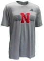 Adidas Nebraska Locker Pattern Fade Stripe Blend Tee Nebraska Cornhuskers, Nebraska  Mens T-Shirts, Huskers  Mens T-Shirts, Nebraska  Short Sleeve, Huskers  Short Sleeve, Nebraska  Mens, Huskers  Mens, Nebraska Adidas, Huskers Adidas, Nebraska Adidas Grey Nebraska Locker Pattern Fade Stripe SS Blend Tee , Huskers Adidas Grey Nebraska Locker Pattern Fade Stripe SS Blend Tee 