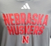 Adidas Nebraska Locker Post Up SS Hoodie - Gray - AS-G5424