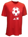 Adidas Nebraska Soccer On Fire Tee Nebraska Cornhuskers, Nebraska  Mens T-Shirts, Huskers  Mens T-Shirts, Nebraska  Short Sleeve, Huskers  Short Sleeve, Nebraska  Mens, Huskers  Mens, Nebraska Adidas, Huskers Adidas, Nebraska All Sports, Huskers All Sports, Nebraska Adidas Red Nebraska Soccer Pregame SS Tee, Huskers Adidas Red Nebraska Soccer Pregame SS Tee