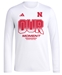 Adidas Our Moment Huskers Basketball LS Tourney Tee - AT-H4524