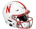 Authentic Full Size Huskers Speed Flex Helmet Nebraska Cornhuskers, Authentic Huskers Speed Flex Helmet, Riddell