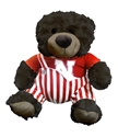 Beau Black Bear N Husker Game Bibs Nebraska Cornhuskers, Nebraska  Childrens, Huskers  Childrens, Nebraska  Toys & Games, Huskers  Toys & Games, Nebraska Black Beau Stuffed Bear With Game Bibs Mascot Factory, Huskers Black Beau Stuffed Bear With Game Bibs Mascot Factory