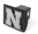 Black Chrome Iron N Hitchcover Nebraska Cornhuskers, husker football, nebraska cornhuskers merchandise, husker merchandise, nebraska merchandise, nebraska cornhuskers vehicle items, husker car stuff, nebraska vehicle items, husker vehicle items, husker auto accessories, nebraska cornhuskers auto accessories, nebraska car accessories, husker car accessories, nebraska cornhuskers car accessories, nebraska cornhuskers truck accessories, husker truck accessories, nebraska truck accessories, Black Chrome Iron N Hitch Cover