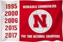 Five Time Champs Nebraska Volleyball Flag Nebraska Cornhuskers, Nebraska  Flags & Windsocks, Huskers  Flags & Windsocks, Nebraska Volleyball, Huskers Volleyball, Nebraska Five Time Champs Nebraska Volleyball Flag, Huskers Five Time Champs Nebraska Volleyball Flag