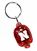 Go Big Red Piggy Keychain - CR-B6007