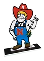 Herbie Husker Stand Nebraska Cornhuskers, Nebraska  Bedroom & Bathroom, Huskers  Bedroom & Bathroom, Nebraska  Game Room & Big Red Room, Huskers  Game Room & Big Red Room, Nebraska  Office Den & Entry, Huskers  Office Den & Entry, Nebraska Wooden Herbie Husker Standee Mascot CDI, Huskers Wooden Herbie Husker Standee Mascot CDI