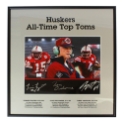 Husker All-Time Top Toms Autographed Plaque Nebraska Cornhuskers, Nebraska  Former Players, Huskers  Former Players, Nebraska  Photos Prints & Posters, Huskers  Photos Prints & Posters, Nebraska  Prints & Posters, Huskers  Prints & Posters, Nebraska Armstrong Jr Autographed Career Print, Huskers Armstrong Jr Autographed Career Print