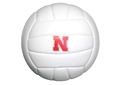 Husker Mini Volleyball Nebraska cornhuskers, Nebraska cornhuskers merchandise, Nebraska cornhuskers volleyball, Husker mini volleyball, Nebraska mini volleyball, white husker mini volleyball