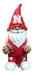 Husker Mr Gnome with Football - PY-10377