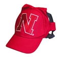 Husker Pet Baseball Hat Nebraska Cornhuskers, Nebraska Pet Items, Huskers Pet Items, Nebraska Husker Pet Baseball Hat, Huskers Husker Pet Baseball Hat