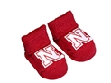 Husker Red Baby Booties Nebraska Cornhuskers, husker football, nebraska cornhuskers merchandise, nebraska merchandise, husker merchandise, nebraska cornhuskers apparel, husker apparel, nebraska apparel, husker infant and toddler apparel, nebraska cornhuskers infant and toddler apparel, nebraska kids apparel, husker kids apparel, husker kids merchandise, nebraska cornhuskers kids merchandise,Baby Booties