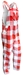 Huskers Buffalo Checkered Bib Overalls - AH-G4210