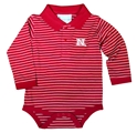 Huskers LS Jersey Golf Creeper Nebraska Cornhuskers, Nebraska  Infant, Huskers  Infant, Nebraska Huskers LS Jersey Golf Creeper, Huskers Huskers LS Jersey Golf Creeper