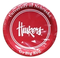 Huskers Paper Plates - 9 Inch Nebraska Cornhuskers, Nebraska  Game Room & Big Red Room, Huskers  Game Room & Big Red Room, Nebraska  Kitchen & Glasswear, Huskers  Kitchen & Glasswear, Nebraska  Tailgating, Huskers  Tailgating, Nebraska 9 Inch University Of Nebraska Paper Plates Westrick Paper , Huskers 9 Inch University Of Nebraska Paper Plates Westrick Paper 