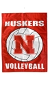 Huskers Volleyball Garden Banner Nebraska Cornhuskers, Nebraska  Flags & Windsocks, Huskers  Flags & Windsocks, Nebraska Volleyball, Huskers Volleyball, Nebraska  Flags & Windsocks, Huskers  Flags & Windsocks, Nebraska Red Huskers Volleyball 13 by 18 Inch Garden Banner Sewing Concepts, Huskers Red Huskers Volleyball 13 by 18 Inch Garden Banner Sewing Concepts