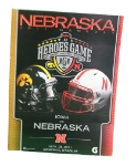 Inaugural Heroes Game Collectible Program Nebraska Cornhuskers, Nebraska One of a Kind, Huskers One of a Kind, Nebraska Inaugural Big Ten Home Game Program, Huskers Inaugural Big Ten Home Game Program