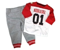 Infant Boys Huskers Jersey Pant Set Nebraska Cornhuskers, Nebraska  Infant, Huskers  Infant, Nebraska Infant Boys Red  Jingtinglers Football Set Colosseum, Huskers Infant Boys Red  Jingtinglers Football Set Colosseum