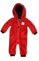 Infant Nebraska Sherpa Romper Nebraska Cornhuskers, Nebraska  Infant, Huskers  Infant, Nebraska Infant Boys Red Nebraska Ko-Dan Fur Sherpa Romper Colosseum, Huskers Infant Boys Red Nebraska Ko-Dan Fur Sherpa Romper Colosseum