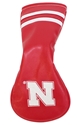 Iron N Leather Fairway Wood Cover Nebraska Cornhuskers, Nebraska Golf Items, Huskers Golf Items, Nebraska Iron N Leather Fairway Wood Cover, Huskers Iron N Leather Fairway Wood Cover