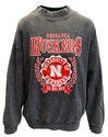 Ladies University Of Nebraska Ivy League Mock Neck Sweat Nebraska Cornhuskers, Nebraska  Crew, Huskers  Crew, Nebraska  Ladies Sweatshirts, Huskers  Ladies Sweatshirts, Nebraska  Ladies, Huskers  Ladies, Nebraska Womens Smoke Grey University Of Nebraska Ivy League Mock Neck Sweatshirt Chicka, Huskers Womens Smoke Grey University Of Nebraska Ivy League Mock Neck Sweatshirt Chicka