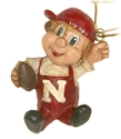 Lil Red Football Ornament Nebraska Cornhuskers, Nebraska  Holiday Items, Huskers  Holiday Items, Nebraska  Novelty, Huskers  Novelty, Nebraska Lil Red Football Ornament, Huskers Lil Red Football Ornament