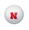 Whtie Single N Golf Ball Nebraska Cornhuskers, husker football, nebraska cornhuskers merchandise, husker merchandise, nebraska merchandise, nebraska cornhuskers golf accessories, husker golf accessories, nebraska golf accessories, nebraska golf merchandise, husker golf merchandise, nebraska cornhuskers golf merchandise, Golf Balls