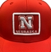 N Nebraska Back 9 Fitted Lid - Scarlett - HT-H1322