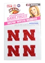 Nebraska 4 Pack Glitter Face Tattoos Nebraska Cornhuskers, Nebraska  Tattoos & Patches, Huskers  Tattoos & Patches, Nebraska  Beads & Fun Stuff, Huskers  Beads & Fun Stuff, Nebraska  Tattoos & Patches, Huskers  Tattoos & Patches, Nebraska Nebraska 4Pk Glitter Face Tattoos , Huskers Nebraska 4Pk Glitter Face Tattoos 