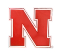 Nebraska 6 Inch Iron N Decal Nebraska Cornhuskers, Nebraska Stickers, Decals & Magnets, Huskers Stickers, Decals & Magnets, Nebraska Nebraska 6 Inch Iron N Decal, Huskers Nebraska 6 Inch Iron N Decal