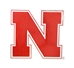 Nebraska 6 Inch Iron N Decal - MD-E3123