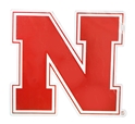 Nebraska 10 Inch Iron N Decal Nebraska Cornhuskers, Nebraska Stickers, Decals & Magnets, Huskers Stickers, Decals & Magnets, Nebraska Nebraska 8 Inch Iron N Decal, Huskers Nebraska 8 Inch Iron N Decal