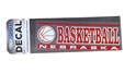 Nebraska Basketball Decal Nebraska Cornhuskers, Nebraska Vehicle, Huskers Vehicle, Nebraska Stickers Decals & Magnets, Huskers Stickers Decals & Magnets, Nebraska  Basketball, Huskers  Basketball, Nebraska Nebraska Basketball Decal, Huskers Nebraska Basketball Decal