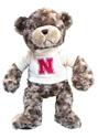 Nebraska Charlie Bear N Sweater Nebraska Cornhuskers, Nebraska Fun Stuff, Huskers Fun Stuff, Nebraska  Bedroom & Bathroom, Huskers  Bedroom & Bathroom, Nebraska  Game Room & Big Red Room, Huskers  Game Room & Big Red Room, Nebraska  Toys & Games, Huskers  Toys & Games, Nebraska Nebraska Charlie Bear With Cream Knit Sweater Mascot Factory, Huskers Nebraska Charlie Bear With Cream Knit Sweater Mascot Factory