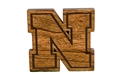 Nebraska Cherrywood Fridge Magnet Nebraska Cornhuskers, Nebraska Stickers Decals & Magnets, Huskers Stickers Decals & Magnets, Nebraska Wooden Iron N Cherry Magnet LazerEdge, Huskers Wooden Iron N Cherry Magnet LazerEdge