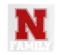 Nebraska Family Decal Nebraska Cornhuskers, Nebraska Vehicle, Huskers Vehicle, Nebraska Stickers Decals & Magnets, Huskers Stickers Decals & Magnets, Nebraska Nebraska Family Decal, Huskers Nebraska Family Decal