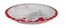 Nebraska Football Tailgate Chip And Dip Plate - KG-E6618